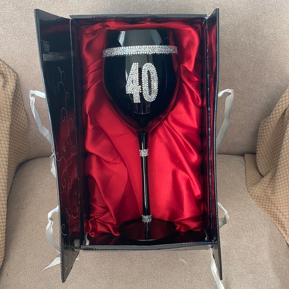 NIB Wine Glass